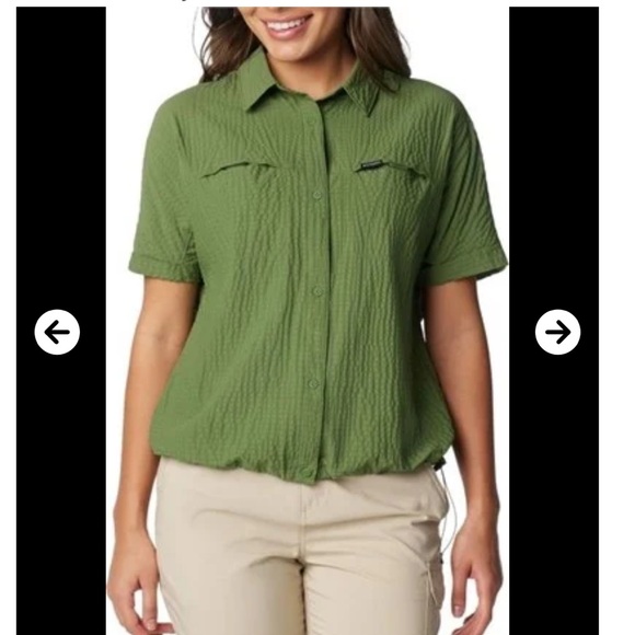 Columbia Tops - NWT Women’s Columbia Boundless Trek SS Button Up Shirt